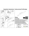 ANTIGA * APLIQUE LED IP44 4000K 12W ORO